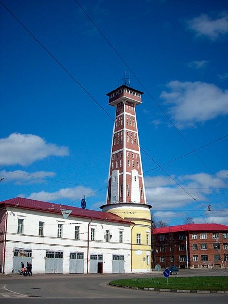 Пожарная каланча город Рыбинск