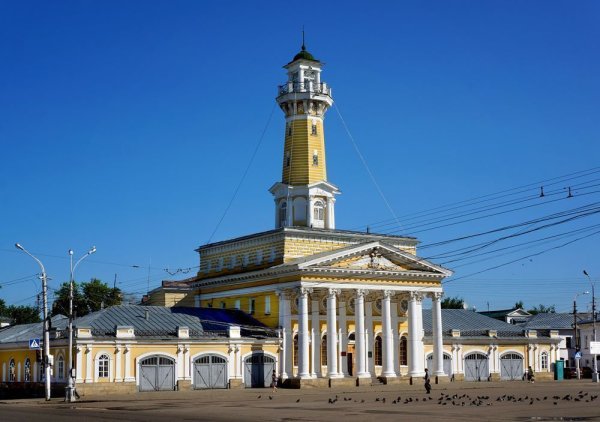 Башня каланча в Костроме