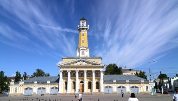 Кострома достопримечательности пожарная каланча