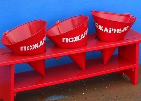 Ведро для пожарного щита