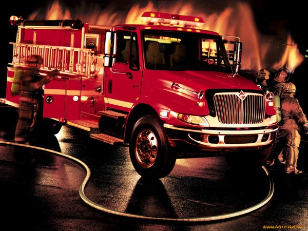 International DURASTAR 4400 Firetruck 2002