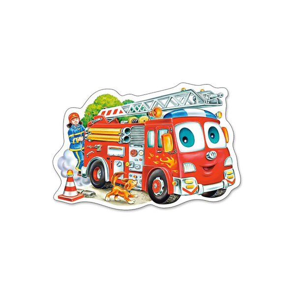 Castorland Puzzle пожарная машина