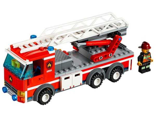 LEGO City пожарная станция 60004