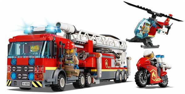Конструктор LEGO City 60216 Центральная пожарная станция