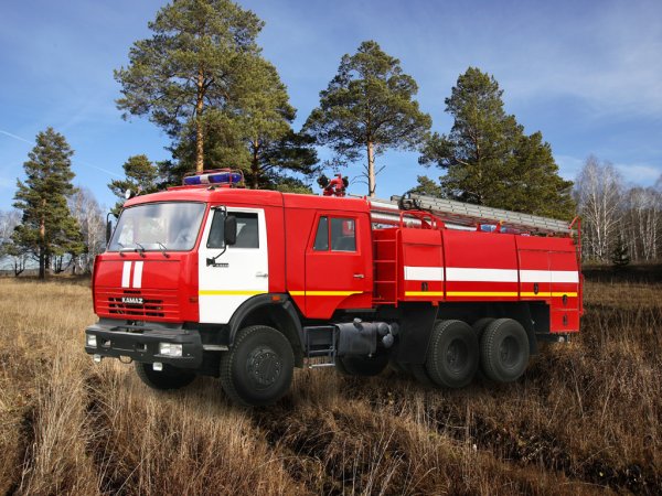 Пожарный КАМАЗ 65111