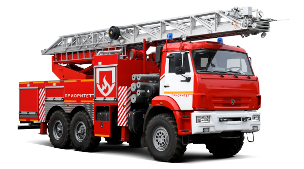 Пожарные КАМАЗ 43118 автолестница