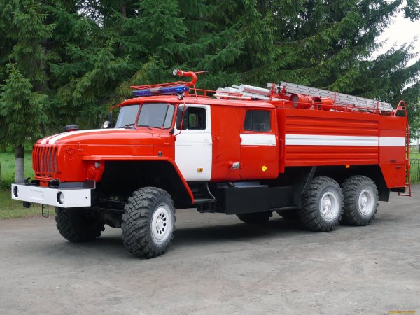 Урал 4320 пожарный