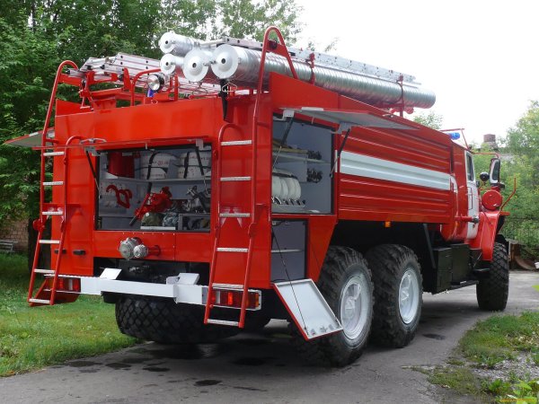 Пожарная машина Урал 4320 АЦ 40