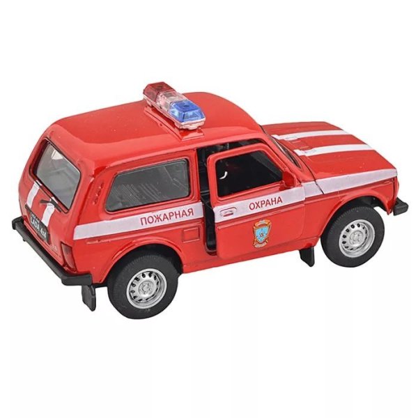 Welly Lada-2107 пожарная охрана