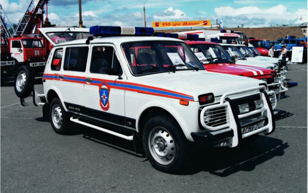 Аварийно-спасательный автомобиль МЧС Нива-2131