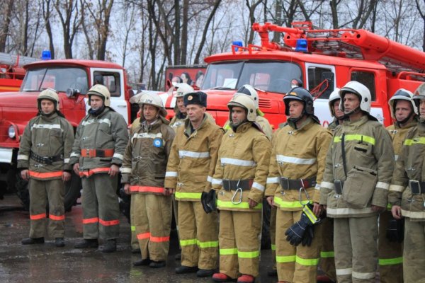 Пожарники МЧС России