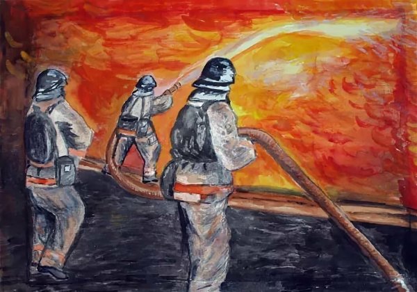 Рисунок на тему МЧС