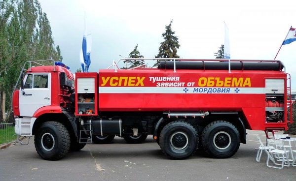 Автоцистерна КАМАЗ пожарная 65222