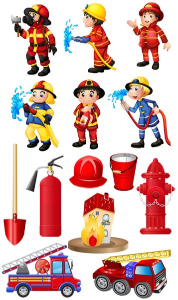 Картинки пожарные атрибуты (42 фото)
