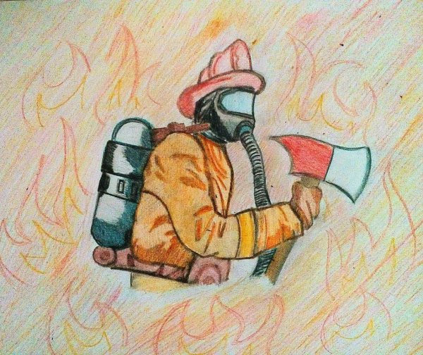 Картинки на тему пожарные (50 фото)