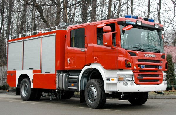 Пожарная машина Scania p310