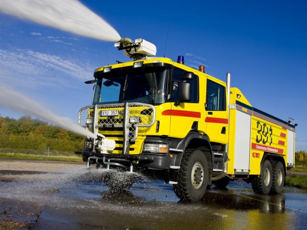 Scania Fire Truck 6x6