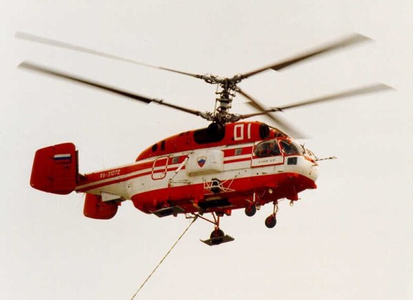 Внешняя грузовая подвеска вертолета ка-32