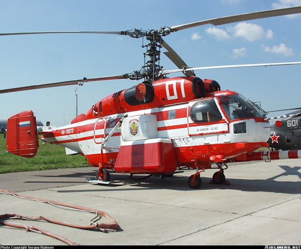 Пожарный вертолет ка 32