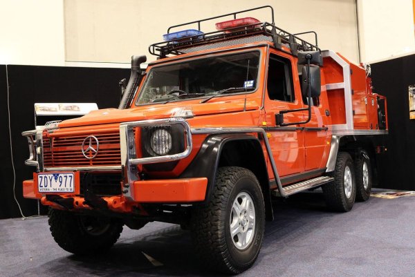 Пожарный Mercedes-Benz g4