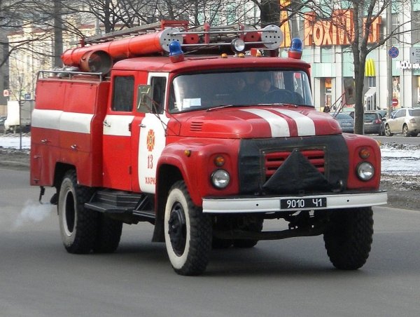 ЗИЛ 130 пожарка автоцистерна