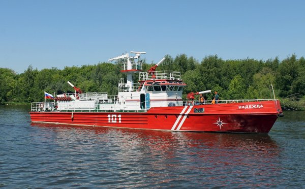Пожарный катер КС-110-39