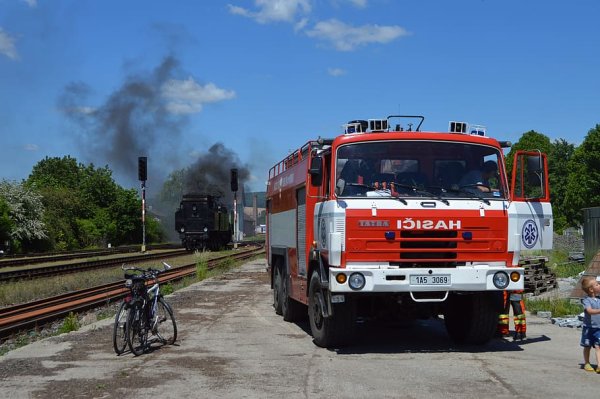 Пожарный паровоз