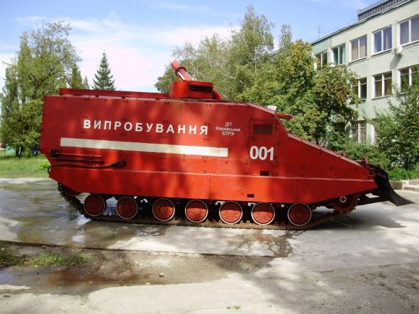 Пожарный танк т-64