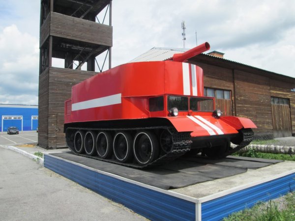 Пожарный танк т55 man