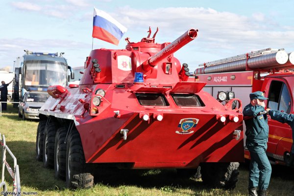 Военная пожарная техника
