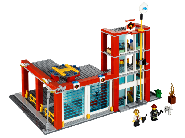 Пожарная часть LEGO 60004