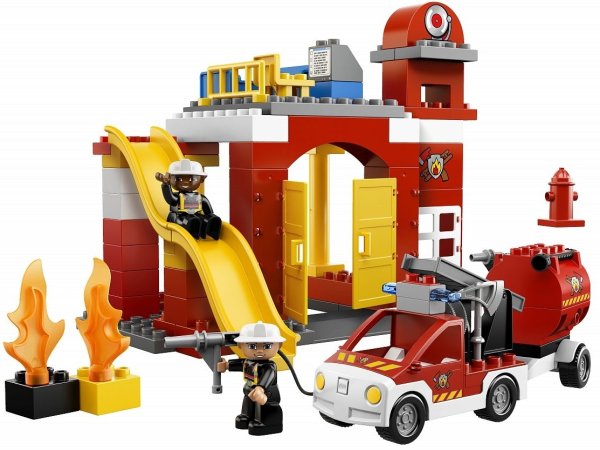 Конструктор LEGO Duplo 6168 пожарная станция