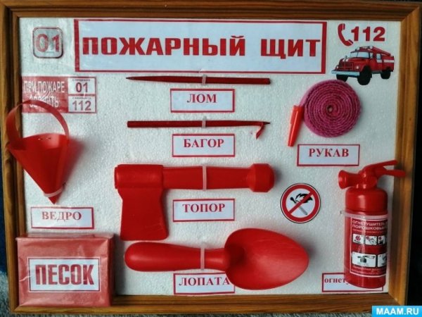 Пожарная безопасность пожарный щит
