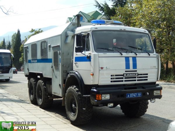 КАМАЗ 43114 полицейский