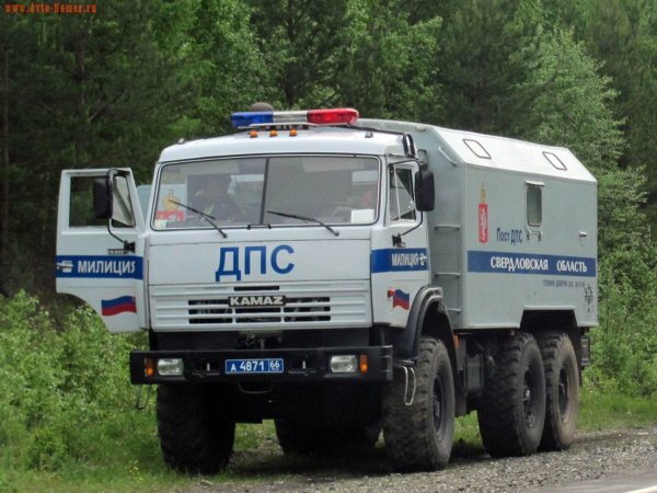 КАМАЗ 43114 полиция