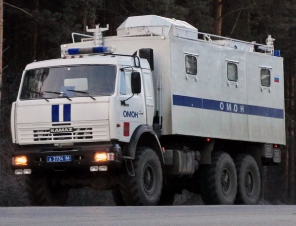 КАМАЗ 43114 полицейский