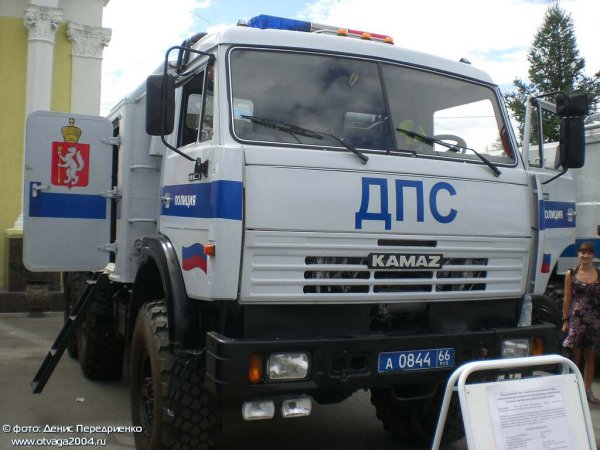 КАМАЗ 43114 полиция