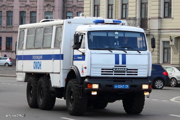 КАМАЗ 5350 ОМОН