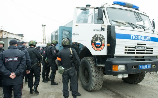 КАМАЗ автозак полиция