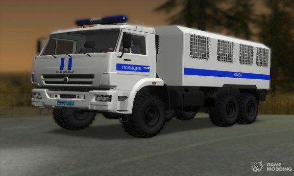 КАМАЗ 43118 ОМОН