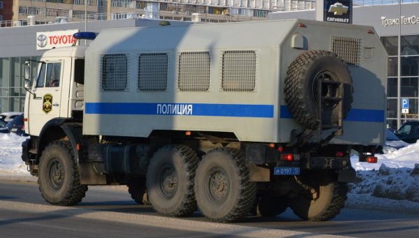КАМАЗ 43114 полицейский