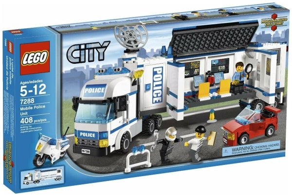 Конструктор LEGO City 7288 выездная полиция