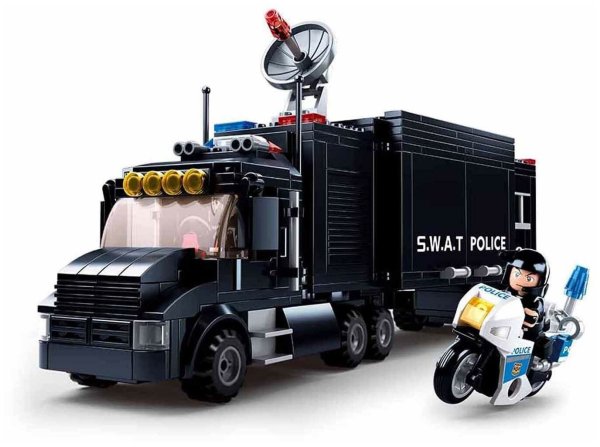 Лего грузовик SWAT