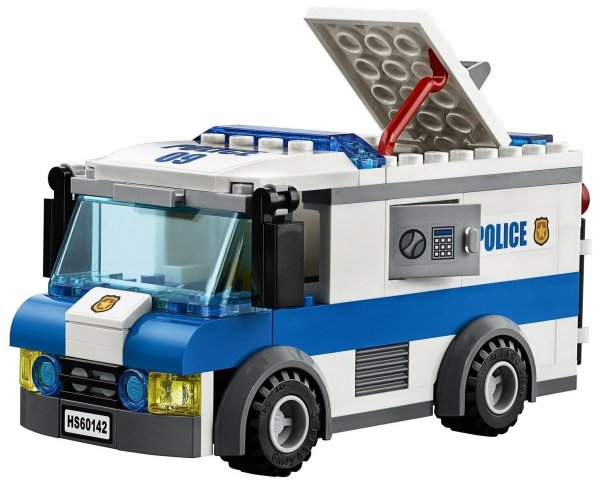 Конструктор LEGO City 60142 инкассаторская машина