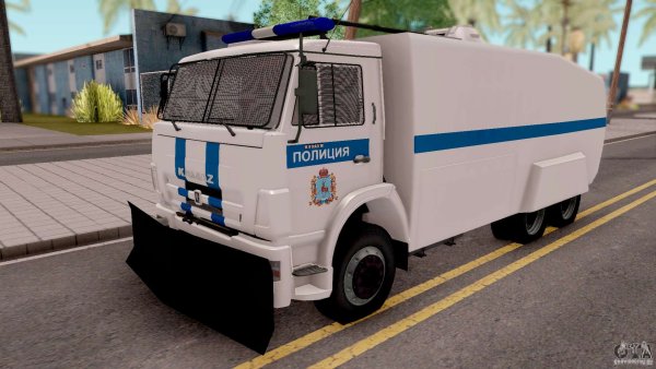 КАМАЗ 65116 полиция