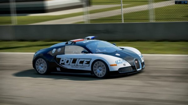 Полицейская машина Bugatti Veyron