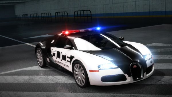 Bugatti Veyron из NFS hot Pursuit 2010