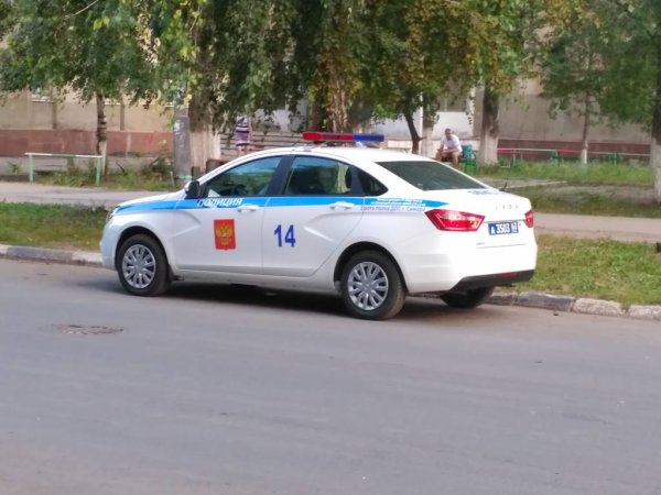 Лада Веста полиция ДПС