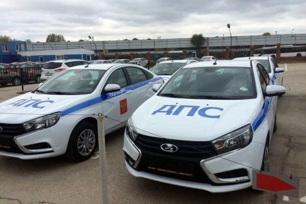 Lada Vesta полиция