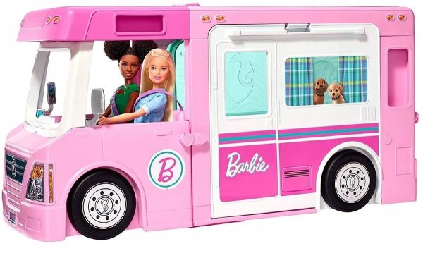 Mattel Волшебный раскладной фургон Барби 3в1 ghl93